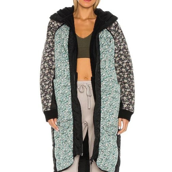 Free People Toledo Longline Printed Puffer - Picture 5 of 14